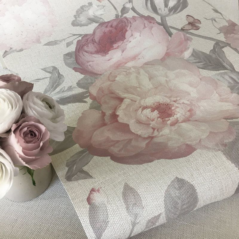 Giorgio Floral Cream & Soft Pink